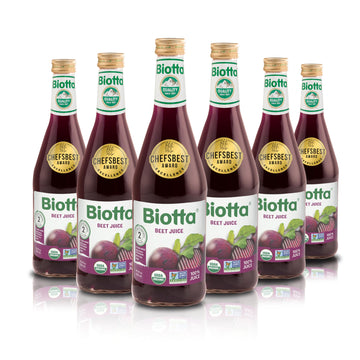 Biotta Organic Beet Juice - 100% Natural Beetroot Superfood - Helps Support Blood Pressure, Brain, Stamina & Energy - Natural Ni