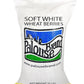 Palouse Brand Soft White Wheat Berries, Certified Glyphosate Residue Free, Non-GMO, 25 lbs, Family Farmed in Washington State