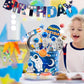Astronaut Figurines Space Cake Toppers Astronaut Planet Rocket Satellite And Star Space Diy Cake Toppers For Space Theme Party B