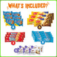 Cookie Variety Snack Box | 60 Count | Bulk Office Snacks, Birthday Gift, College Care Package, School, Parties, Military | Individually Wrapped, Assorted