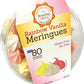 4 Pack Krunchy Melts Original Meringue Cookies | Rainbow Vanilla Flavor 4-Pack | Only 80 Calories Per Serving | Fat Free, Gluten