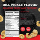 Shaw Strength Protein Pork Rinds (Dill Pickle, 8Oz); Developed For Worlds Strongest Man Brian Shaw, Keto-Friendly, High Protein,