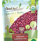 Food to Live Organic Small Red Chili Beans, 1 Pound - Non-GMO, Kosher, Vegan, Dry, Raw, Sproutable, Non-Irradiated, Bulk, Produc