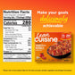 Lean Cuisine Frozen Meal Spaghetti With Meatballs, Protein Kick Microwave Meal, Microwave Spaghetti Dinner, Frozen Dinner for On