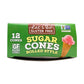 Lets Do Organic Sugar Cones, 4.6 Ounce, Brown, Plastic
