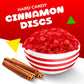 Arcor Cinnamon Discs Hard Candy | 1 Pound Bag - Approx. 75 Count | Classic Spicy Sweets