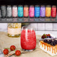 NiHome Glimmer Powder - Edible Metallic Food Decorating Dust, 5g/0.18oz, Red, Vegan, Perfect for Cakes, Desserts, and Beverages