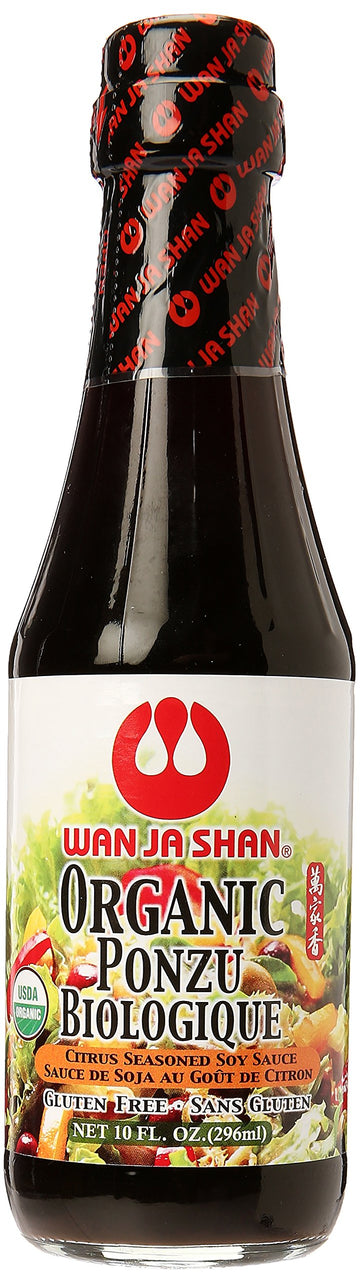 Wan Ja Shan Organic Ponzu Sauce Citrus Seasoned Soy Sauce, 10 Fz