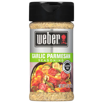 Weber Garlic Parmesan Seasoning, 4.3 Ounce Shaker (Pack Of 6)
