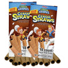 2023 Kellogg'S Cereal Straws Cocoa Krispies Edible Breakfast Straw For Milk, 90'S Childhood Nostalgic Treat For Drinking And Eat