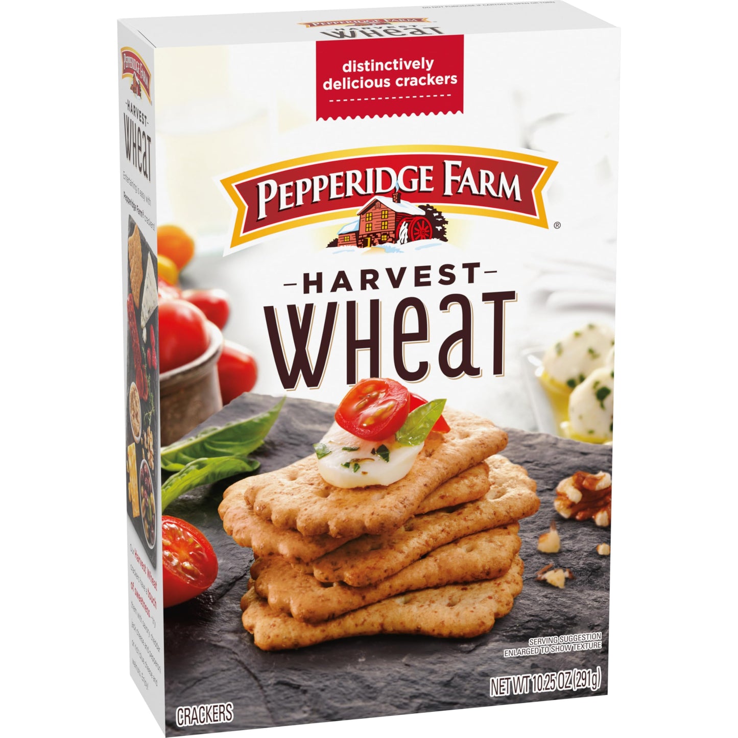 Pepperidge Farm Harvest Wheat Distinctive Crackers 10.25 oz (Pack of 2)