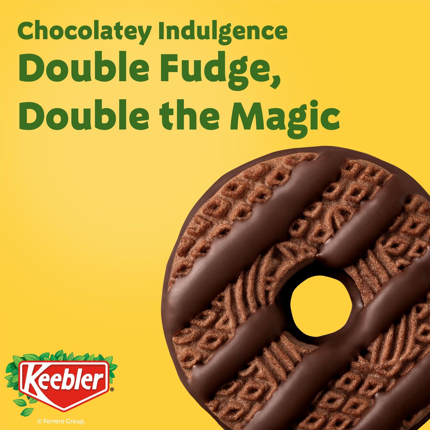 Keebler Fudge Stripe Double Fudge Cookies - 11.5Oz