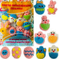 Easter Marshmallow Gummies 10 Different Design,4.5 Oz, Individually Wrapped Gummies In Bag, Gluten Free, Diary Free, Perfect For