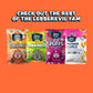 LesserEvil Organic Popcorn, White Cheddar & Himalayan Pink Salt, 4 Bags (3.57 oz Total)