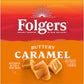 Folgers Buttery Caramel Artificially Flavored Coffee  Keurig K-Cup Pods  10 Count Box (Pack of 6)