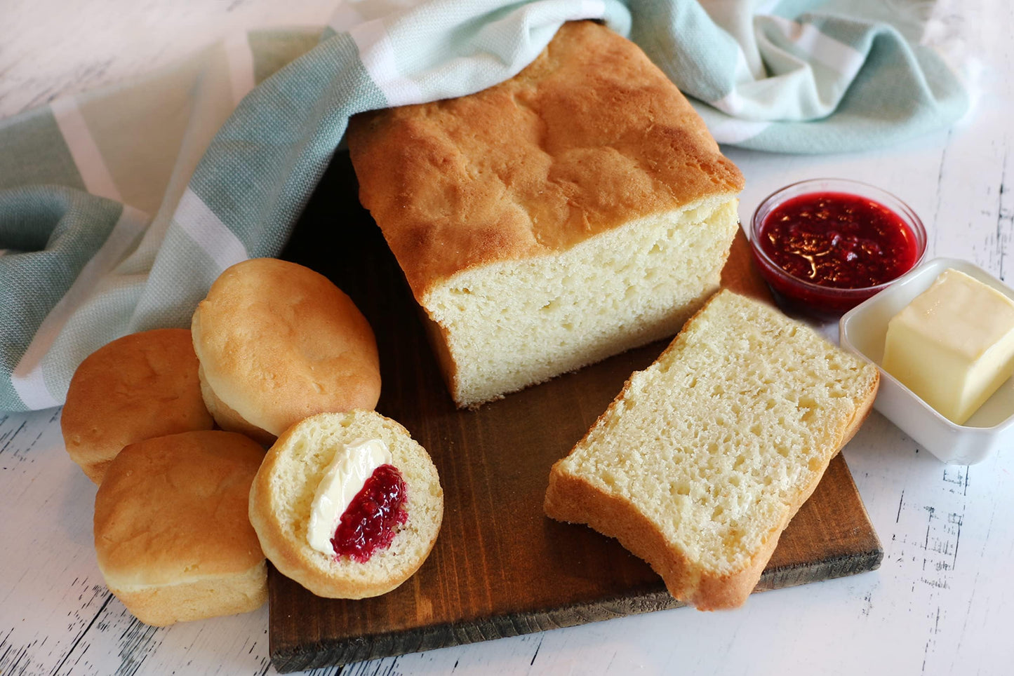 Moms Place Gluten-Free Best Rolls & Bread Mix - Dairy Free, Nut Free, Soy Free, Corn Free, NON GMO, Preservative Free, 19 oz