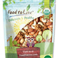 Food to Live Organic Mixed Raw Nuts, 2 Pounds - Cashews, Brazil Nuts, Walnuts, Almonds, Non-GMO, Kosher, Vegan, Unsalted, Bulk