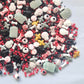 1 Bottle Edible Bloody Eyeball and Bones Mixing Sprinkles 3.53oz/ 100g | Edible Cake Cupcake Sprinkles for Decorating | Cookie a