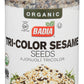 Badia Organic Tri-Color Sesame Seeds 5 Oz – Nutty And Crunchy Blend Of White, Black & Toasted Sesame Seeds