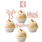 24 Pcs 13Th Birthday Cupcake Toppers Official Teenager Hello 13 Thirteen Cupcake Picks 13Th Birthday Cake Decorations Supplies R