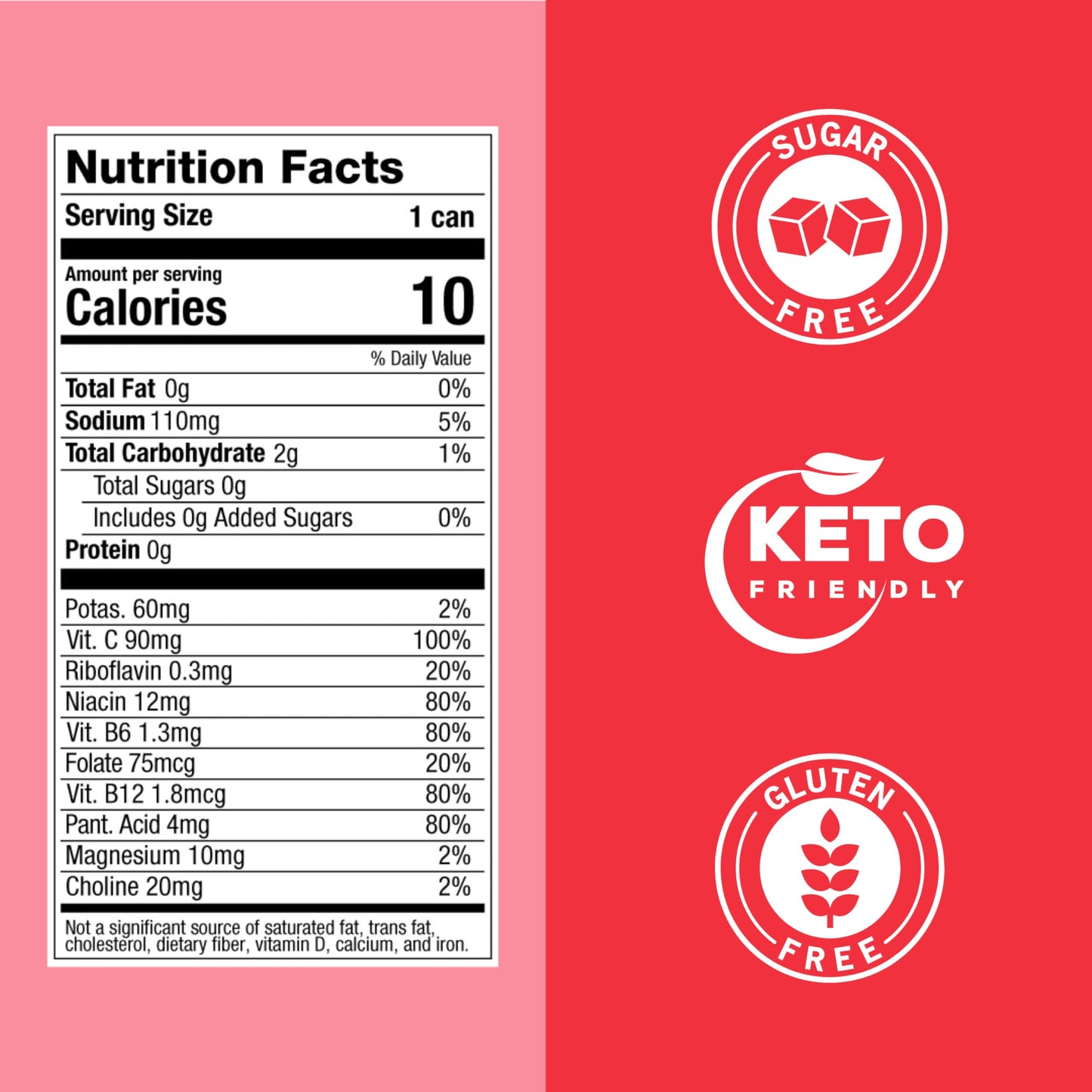 ZOA Zero Sugar Energy Drink - Strawberry Watermelon, 160mg Natural Caffeine, 12 Ounce (Pack of 12)