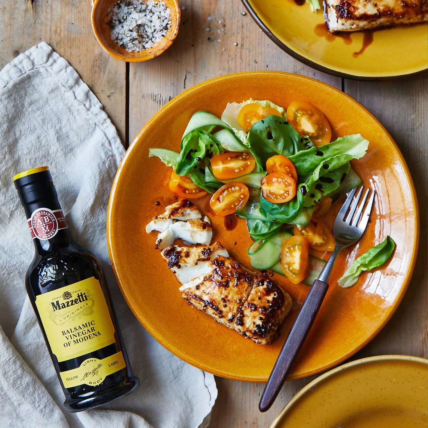 Mazzetti Balsamic Vinegar Pgi- 3 Leaf Yellow Label, 8.45 Fl Oz (Pack Of 1)