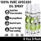 Chosen Foods 100% Pure Avocado Oil Spray, Keto And Paleo Diet Friendly, Kosher Cooking Spray For Baking, High-Heat Cooking And Frying (6 Oz, 3 Pack)