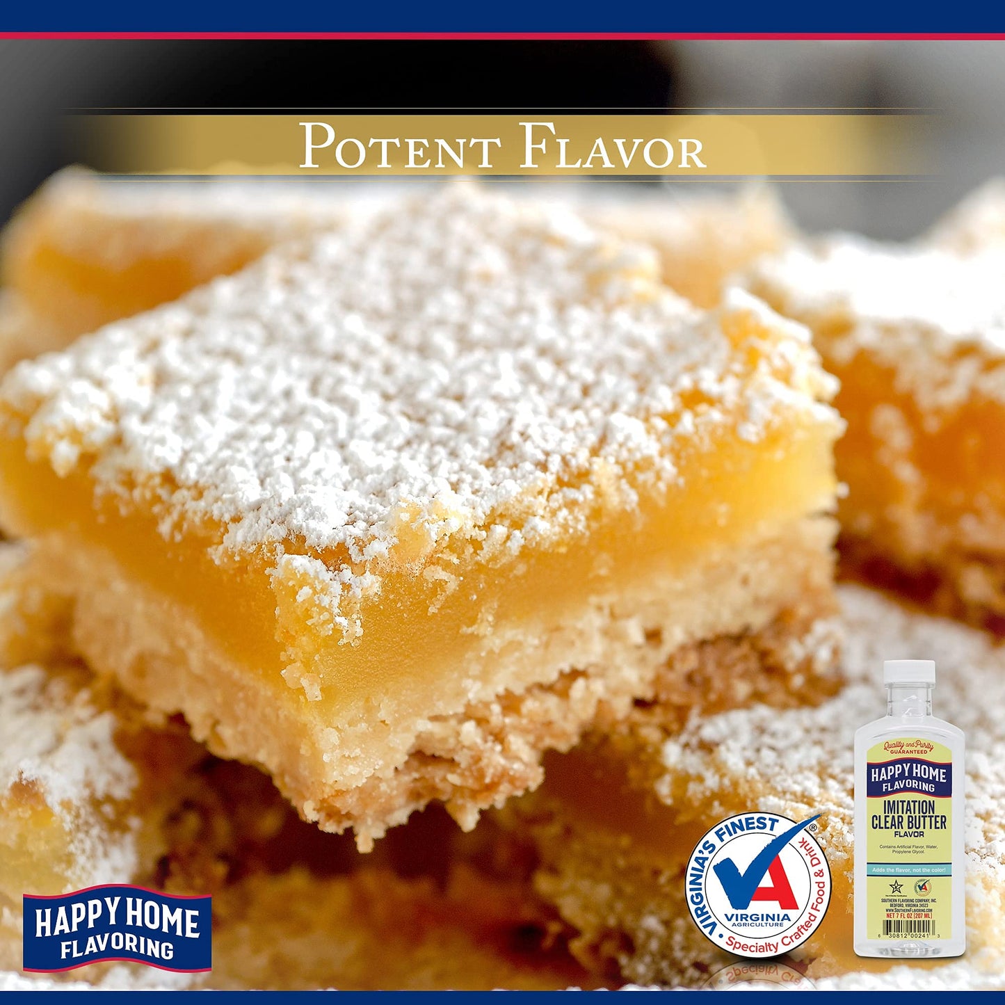 Happy Home compatible with Clear Butter Flavoring, Non-  ic, Certified Kosher, 7 Fl Oz