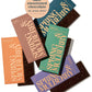 Spring & Mulberry Date-Sweetened Chocolate - 5-Bar Pack, Flavors with Fruits, Nuts, Spices & Essential Oils for the Perfect Trea