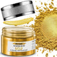 INOCERIS Edible Luster Dust, Food Grade Gold Shimmer Powder, 5 Grams, 1-Pack, Ideal for Cake Decorating and Baking