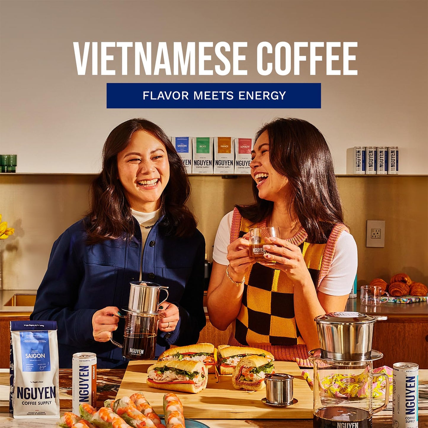 Nguyen Coffee Supply - Hanoi Robusta: Dark Roast Enhanced Whole Coffee Beans, Vietnamese Single Origin, Direct Trade, Low Acid With High Caffeine Content, Roasted In Brooklyn [5 Lb Bag]