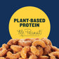 PLANTERS Deluxe Honey Roasted Whole Cashews, Sweet & Salty Snacks, 8.25oz (3 Canisters)