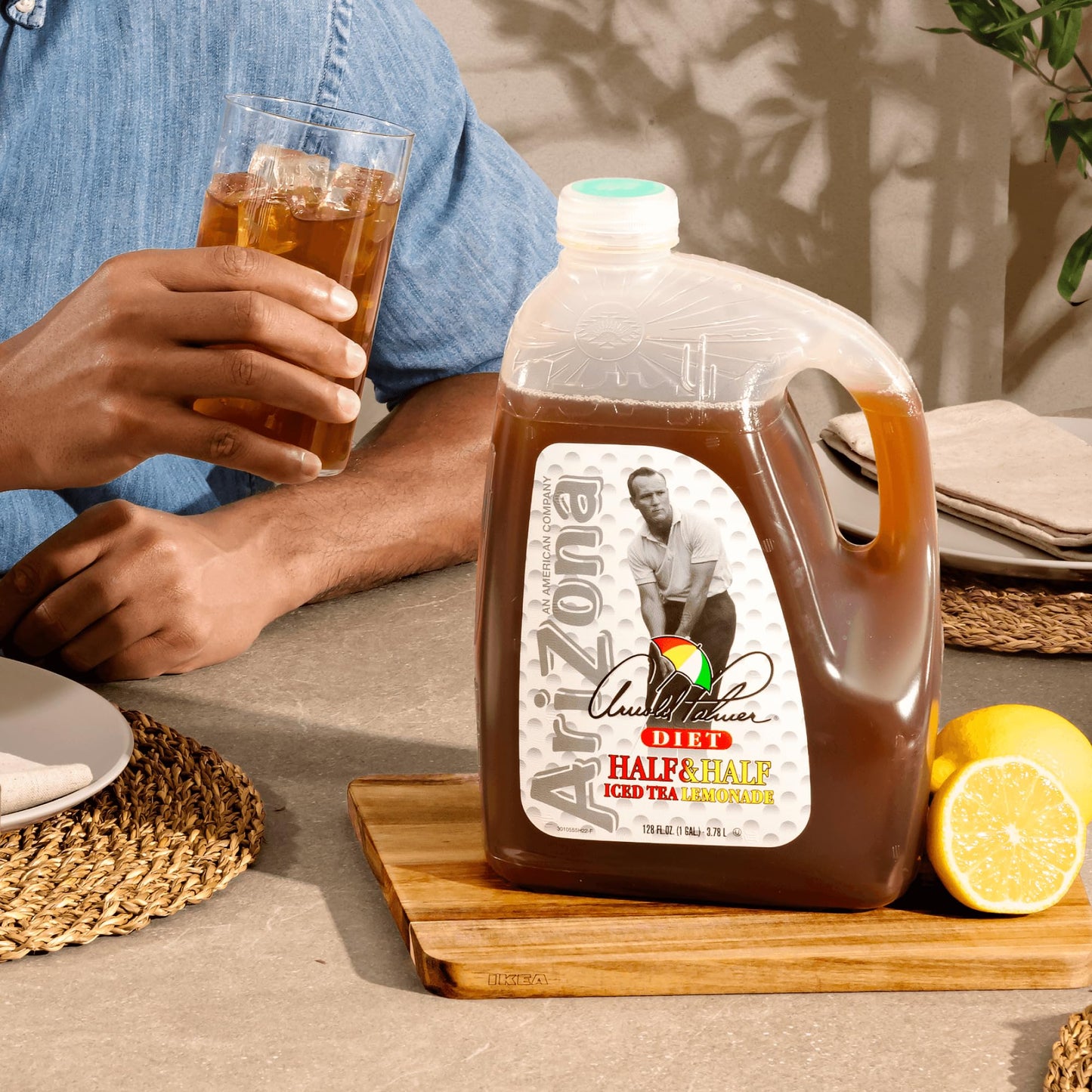 AriZona Diet Arnold Palmer Half and Half - 128 Fl Oz Gallon