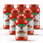 La San Marzano Roasted Garlic Pasta Sauce, All Natural, Vegan, Gluten Free, 24 oz, Pack of 6