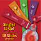 Skittles Zero Sugar Low Calorie Singles To Go Bulk Variety Pack Drink Mix - 2 Boxes Of 40 Sticks Each - 80 Total Sticks - 4 Frui