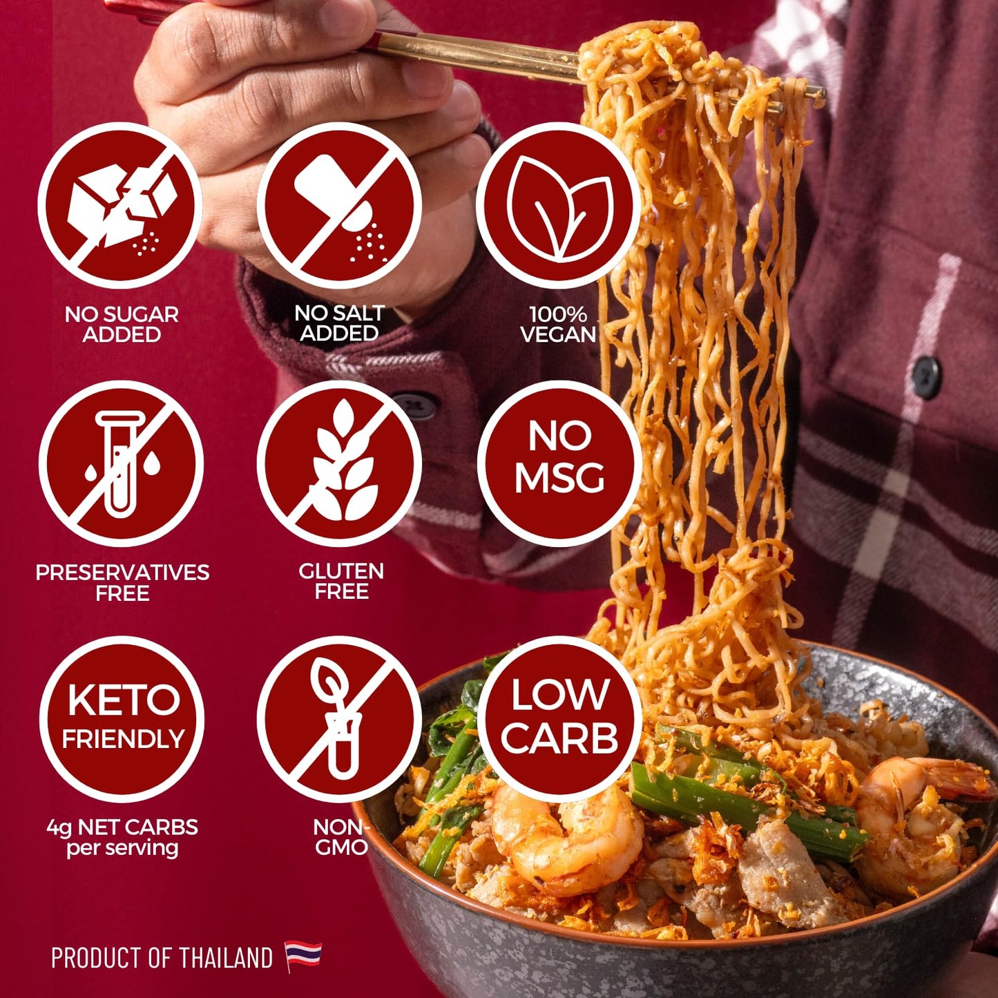 MaeMai Chili Crisp (MEDIUM HOT Spice) - Non-Oily Chili Crisp Topper  Rice Seasoning  Ramen Topper  Furikake  Umami Onion & Garlic Flakes | 4.41oz (125g) Resealable Bottle