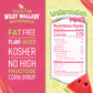 Wiley Wallaby Mini Licorice Bites 2.0 Ounce Classic Gourmet Soft & Chewy Australian Watermelon Licorice Candy Bags, 18 Pack