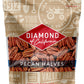 Diamond of California Signature Collection Raw Pecan Halves and Pieces  Shelled Pecans for Wholesome Snacking or Topping Your Favorite Dishes  8 oz.
