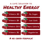 TEACHER POWER Energy Drink - Sugar Free Black Cherry, 70 Servings, 7.5 Ounce