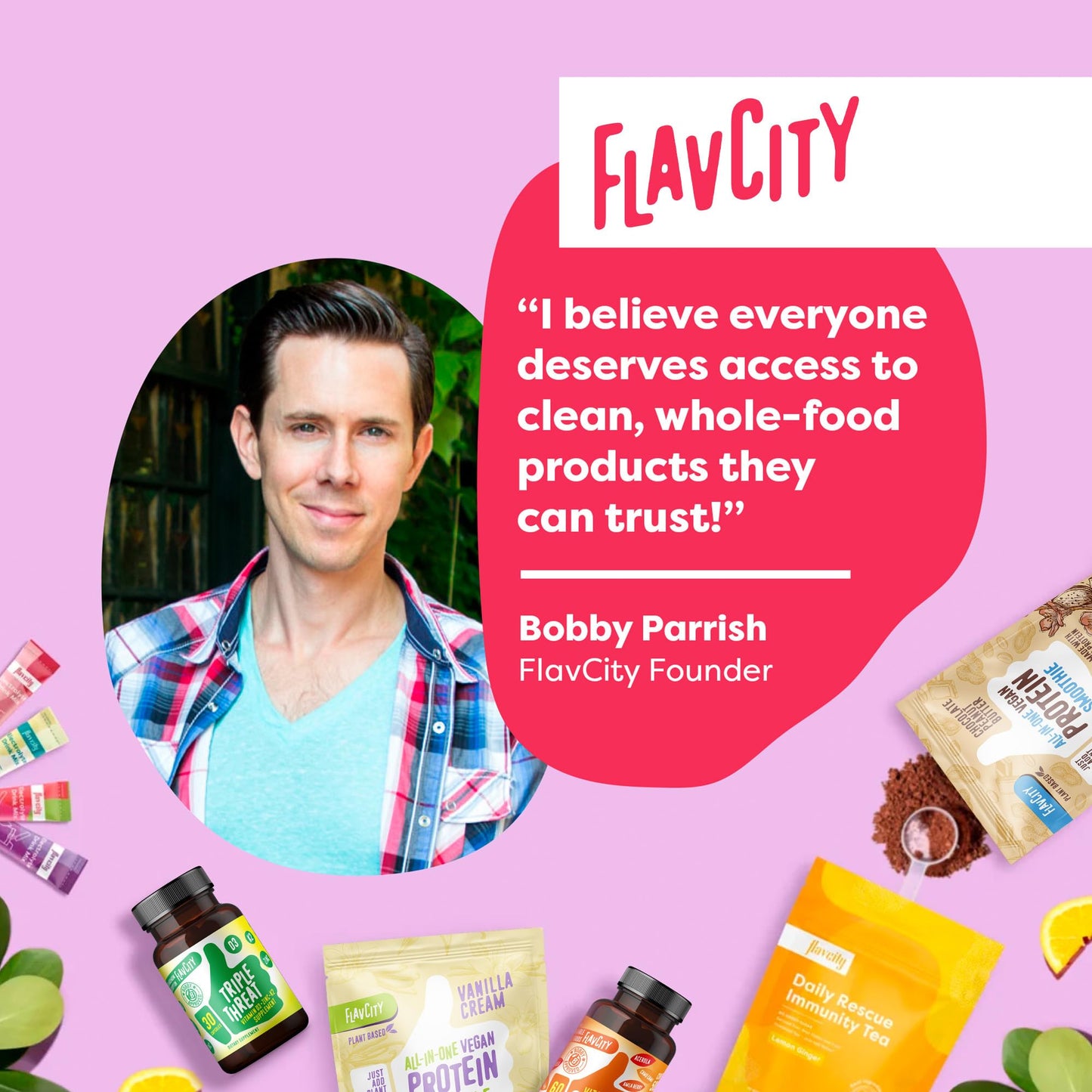 FlavCity Superfood Lemonade Drink Mix - Sugar-Free Lemonade Powder with Real Crystallized Lemon & Organic Acerola - 100% DV Vitamin C - Keto  Gluten-Free  Non-GMO (30 Servings)