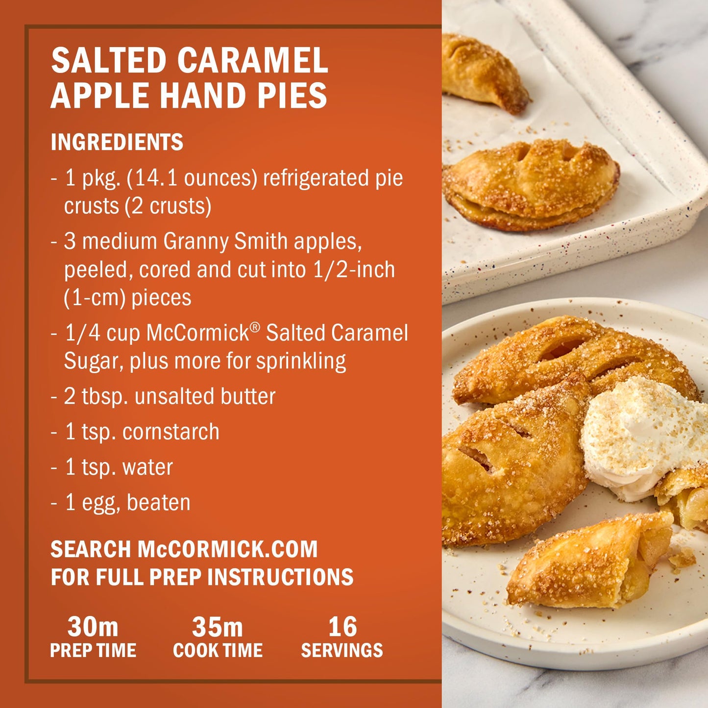 McCormick Finishing Sugar  Salted Caramel  Limited Edition  Creamy Caramel Flavor with a Touch of Salt  For Coffee  Ice Cream  Brownies  Popcorn  Hot Cocoa  and More  3.81 oz