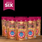 Knotty Pretzels Seasoned Pretzels, Cheddar Bacon Flavor, 7.5 oz (Pack of 6) - Resealable Snack Bags