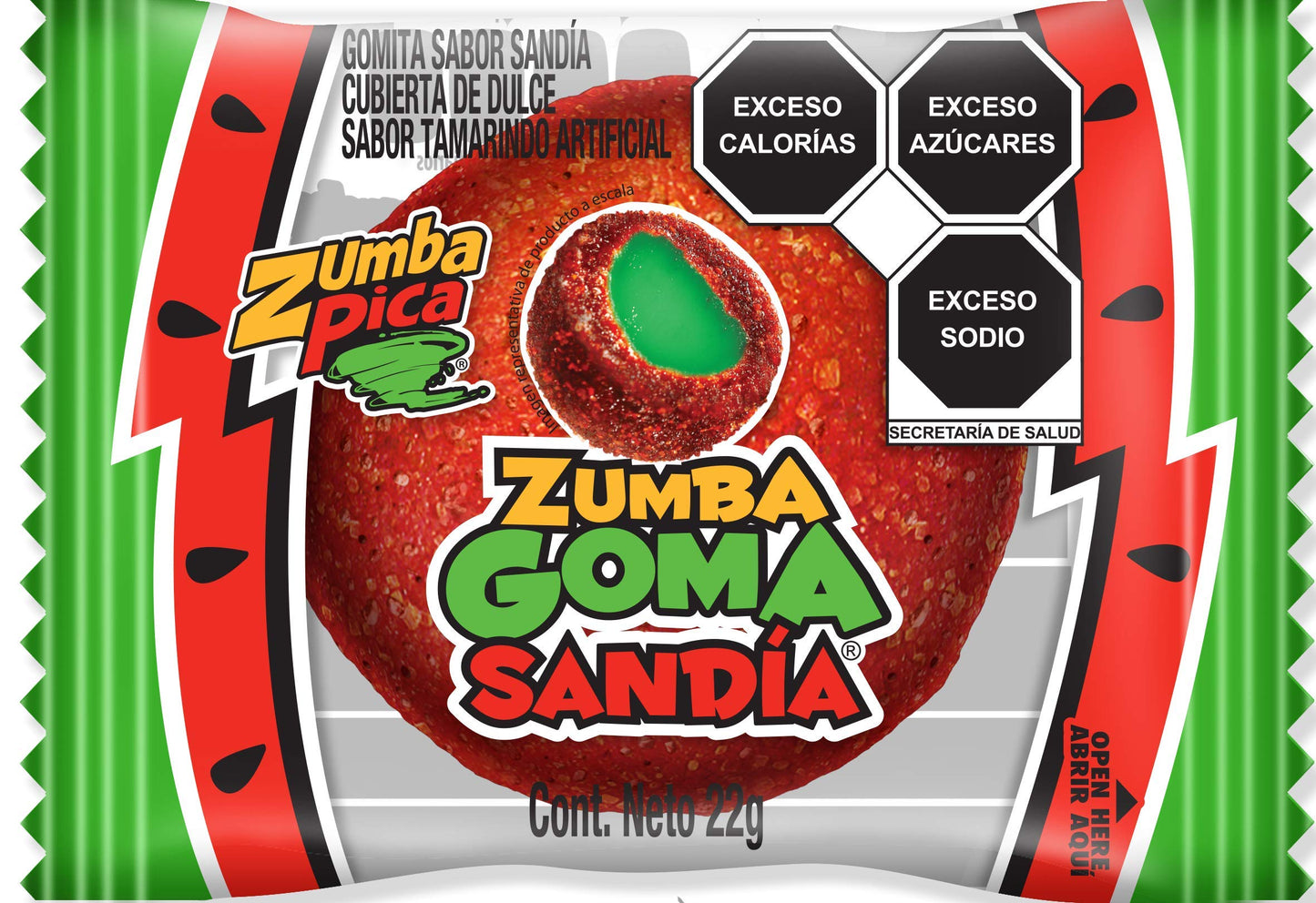 Zumba Goma  Candy  Watermelon