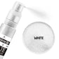 DecorRom Edible Glitter Spray, 3/4oz Luster Dust, Food Grade Shimmer Powder, White, Model A0209 for Cake Decorating and Drinks