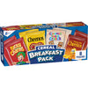 General Mills Breakfast Cereal Variety Pack, Lucky Charms, Cinnamon Toast Crunch, and Cheerios Varieties, Single Serve Snacks, 9