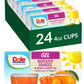 Dole Fruit Bowls Mandarins In Orange Flavored Gel Snacks, 4.3Oz 24 Total Cups, Gluten & Dairy Free, Bulk Lunch Snacks For Kids & Adults