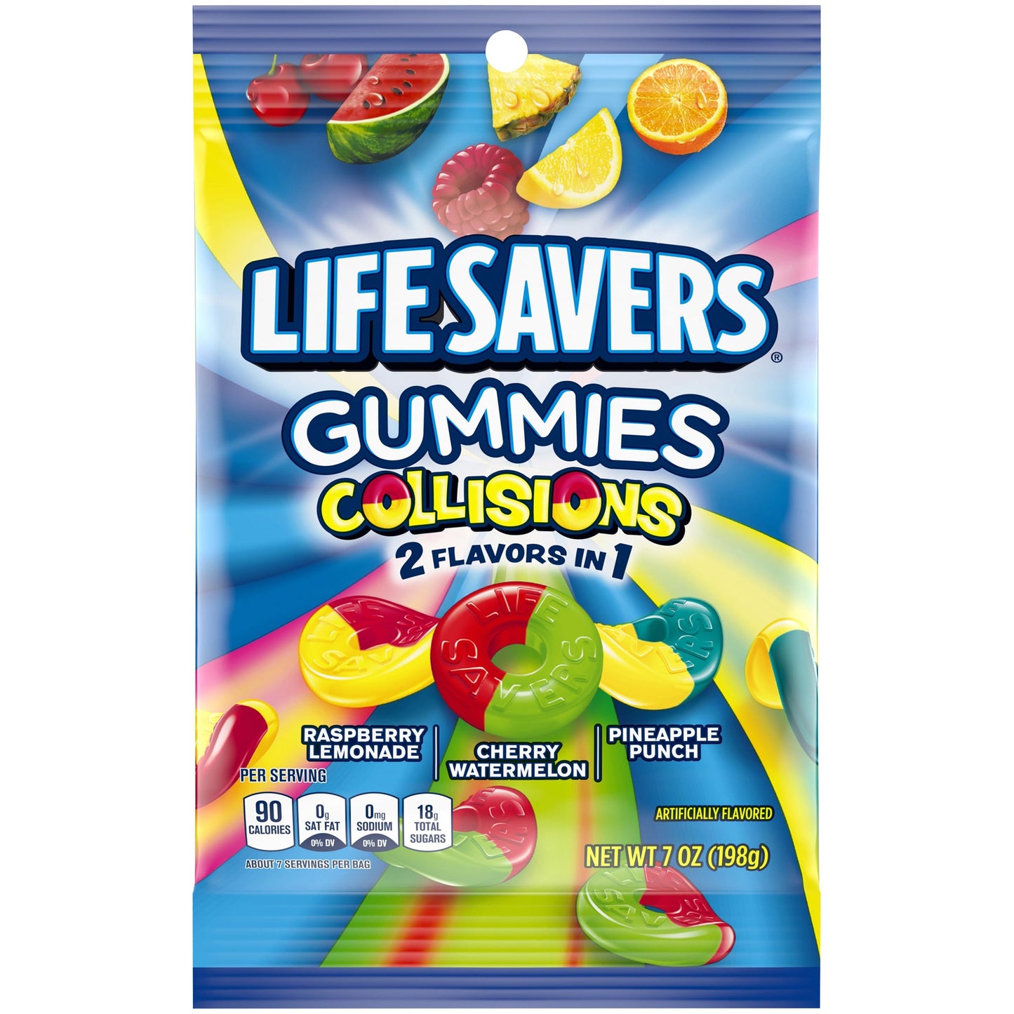 The Hampton Candy Company Variety Pack Gummies, 7oz (6 Pack) - Wild Berries, Exotics, Neons, Collisions, Sours & 5 Flavors