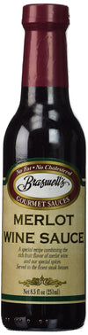 Braswell’s Gourmet wine-inspired Wine Sauce – Small-Batch, Renowned Specialty, Made in USA, Since 1946 (9.5oz)