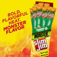 Slim Jim Smoked Meat Sticks, Tabasco Flavor, High Protein, 1.94 oz (Pack of 18)