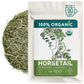 Horsetail Tea Organic (3 oz.) - Organic Horsetail Herb (Equisetum arvense) - Horse Tail Grass - Natural Silica-RichTea for Hair 
